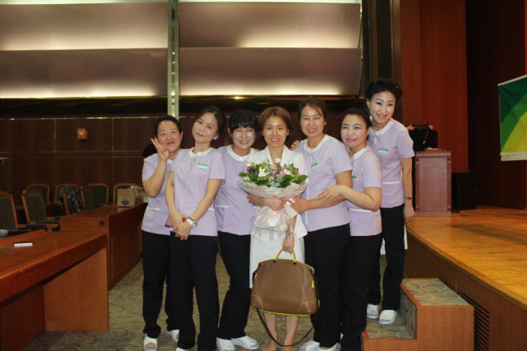 영통경기간호 학원 나이팅게일 선서식입니다. 